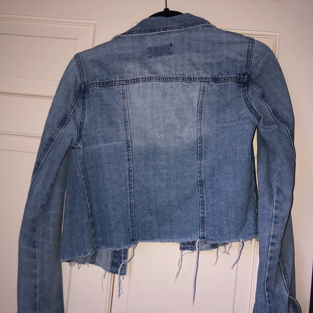 Distressed Jean Jacket - Picture 2 of 3